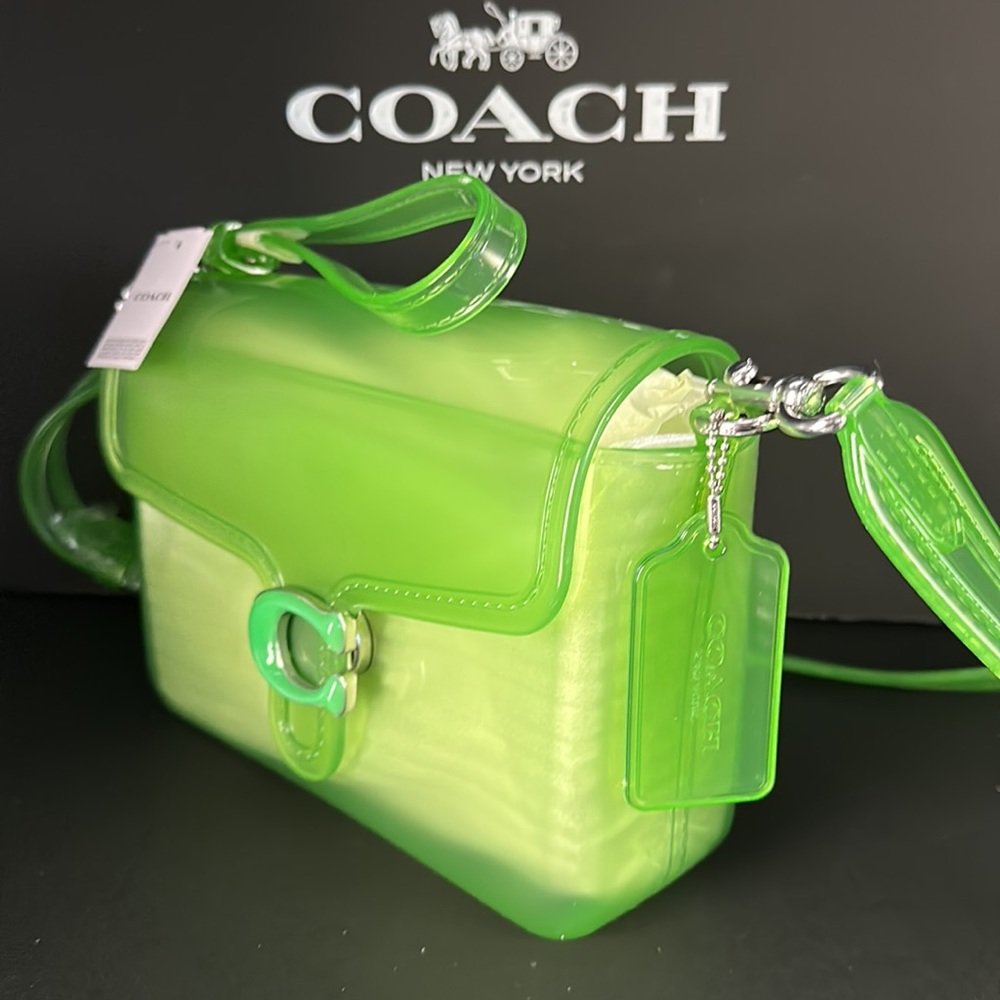 NWT Coach Runway Jelly Tabby Signature Retro Crossbody Purse Handbag - Picture 4 of 13